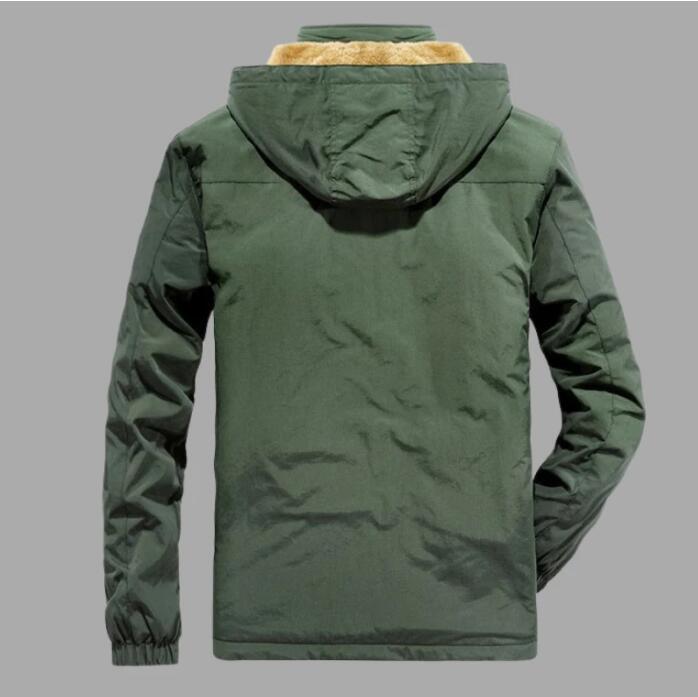 Men's Casual Outdoor Quick-Drying Breathable Plus Fleece Jacket