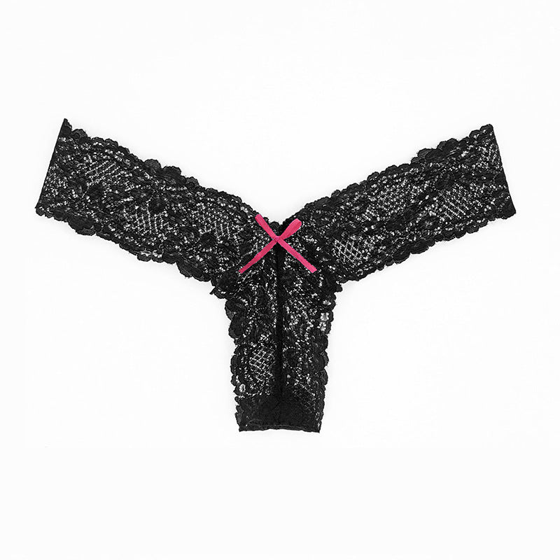 Lace transparent seamless underwear