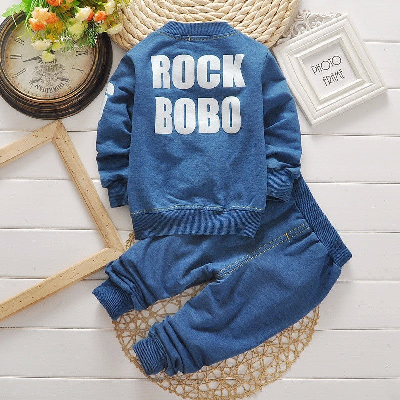 Cotton children's suit