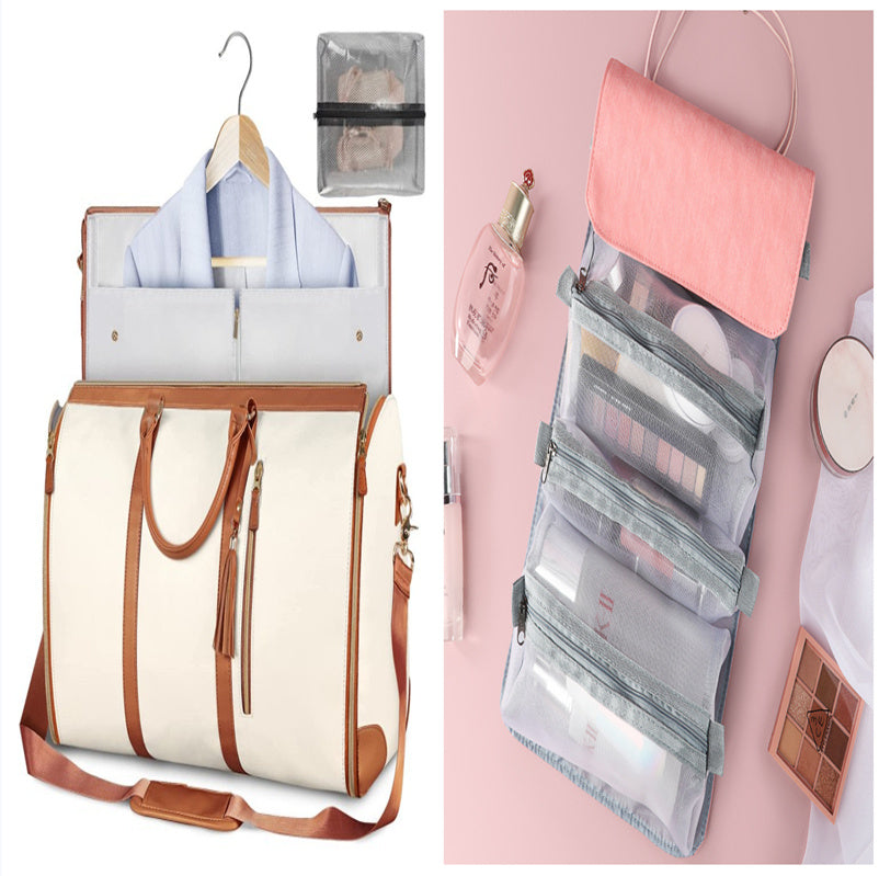 Large Capacity Travel Carrying Duffle Suit Bag Keeps Clothes Waterproof