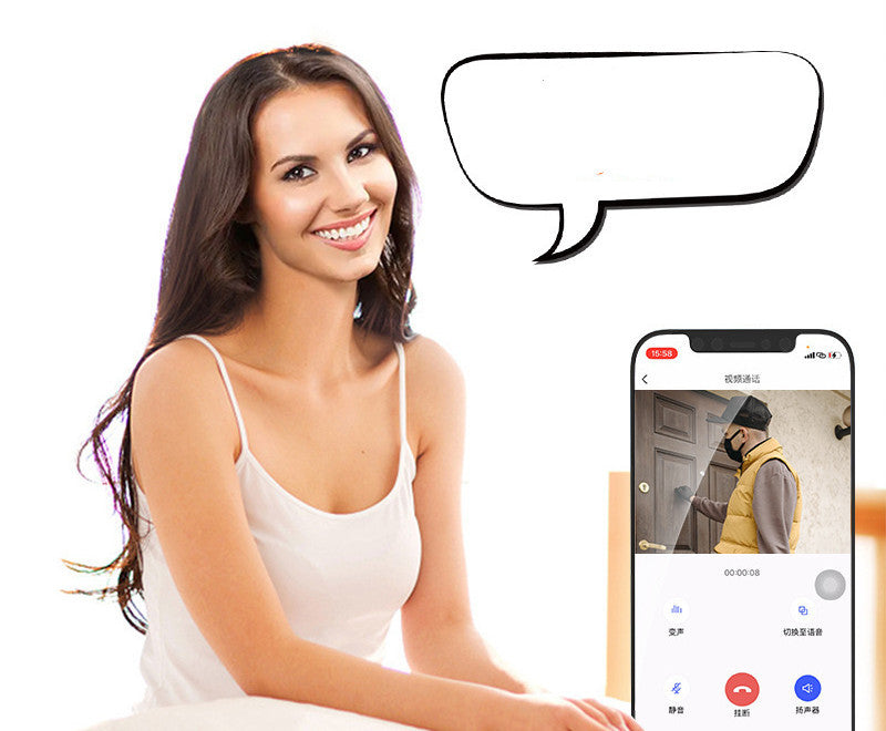 Upgrade your home security with this state-of-the-art video doorbell and stay connected to your property at all times.