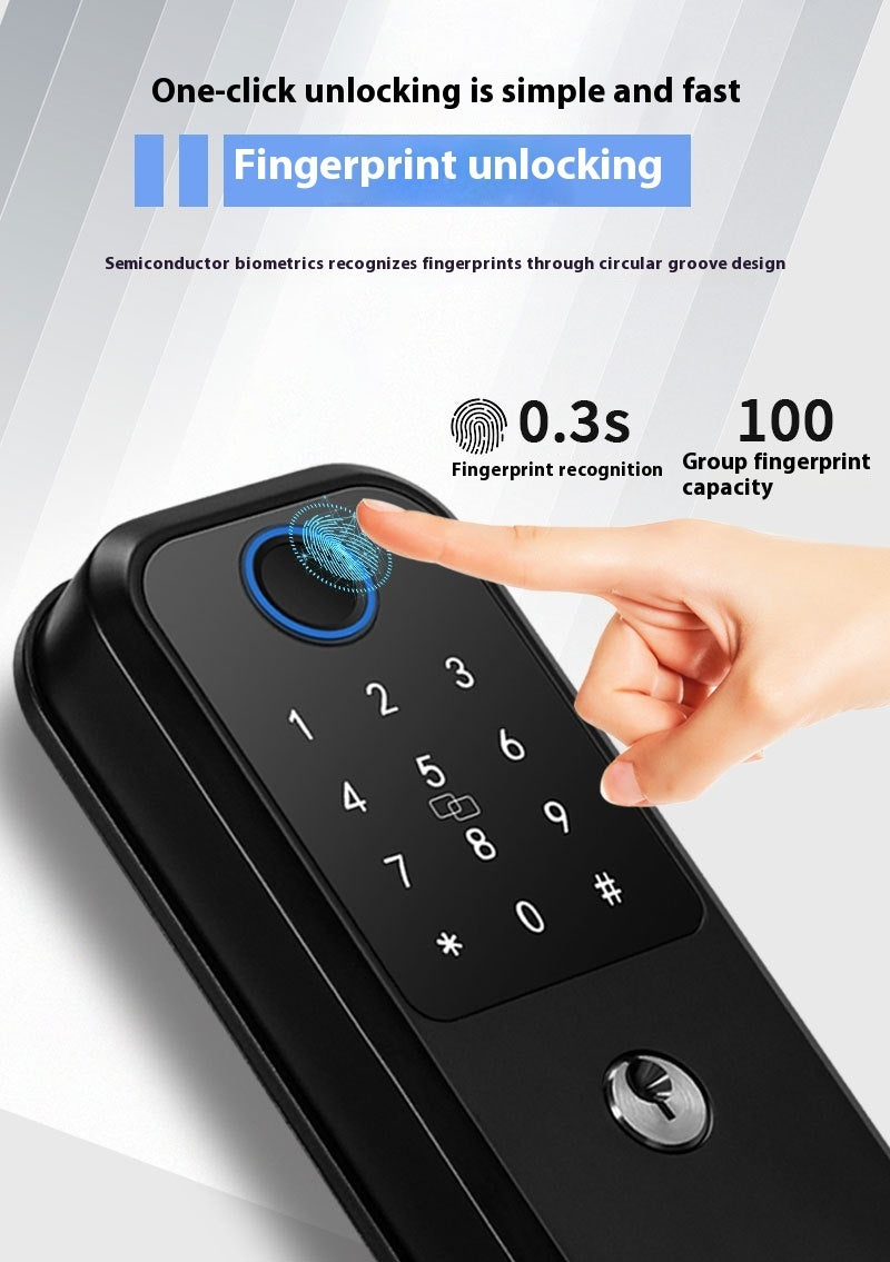 Smart Door Lock – Card & Electronic Password Entry System
