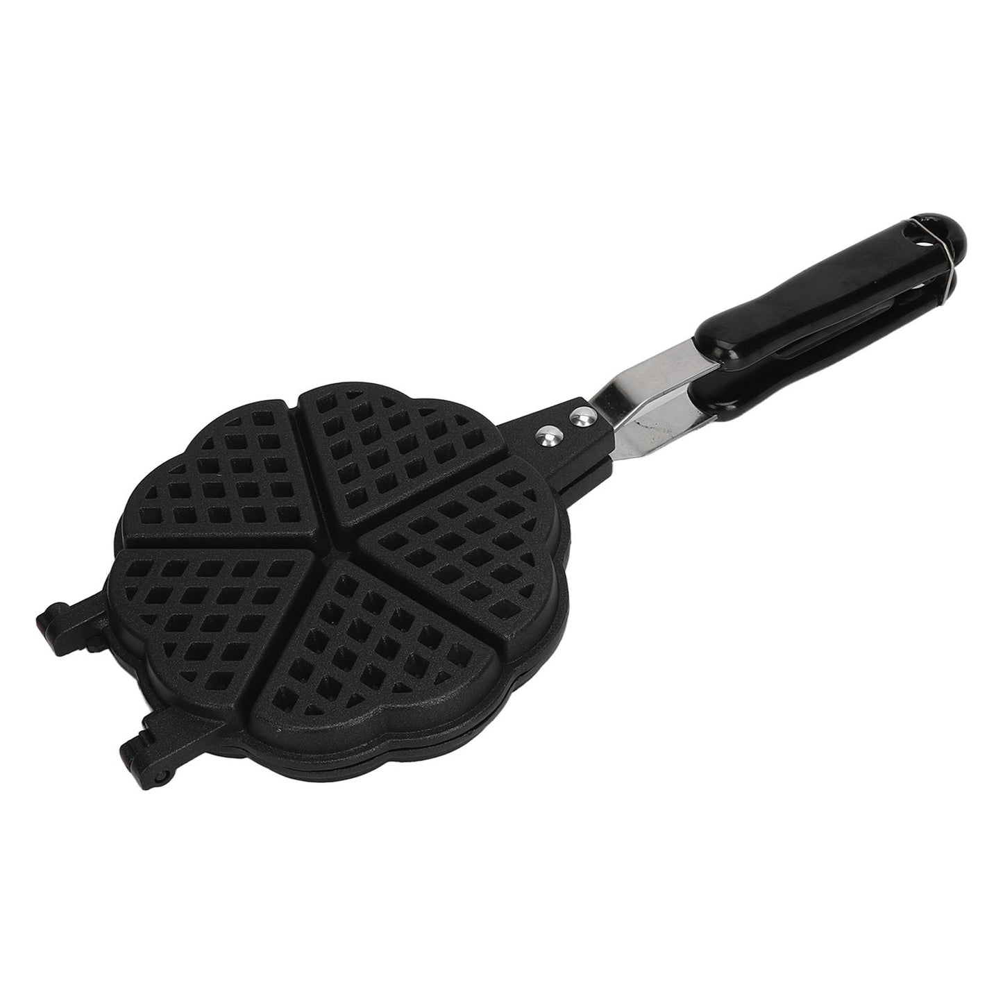 5.9in Mini Waffle Maker Pan – Stovetop Aluminum Skillet for Waffles, Sandwiches & Toast | Portable & Easy to Clean | Infinity Bazaar