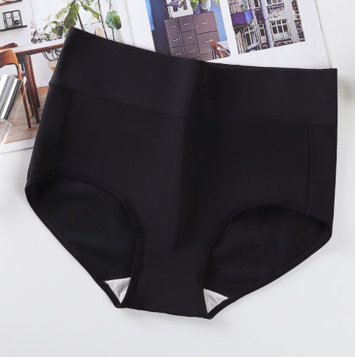 High Waist Women's Plus Size Cotton Antibacterial Abdomen Briefs