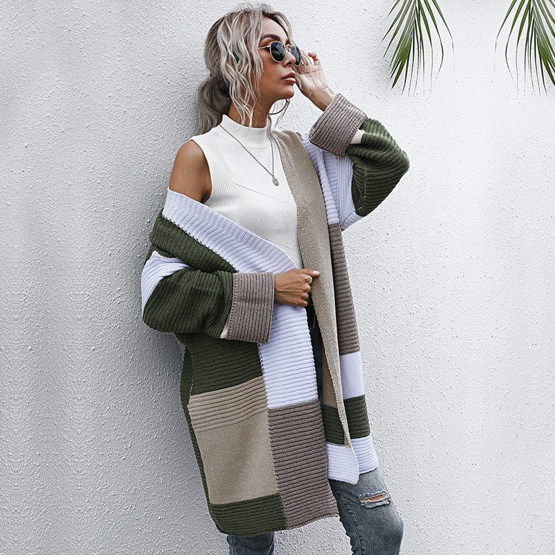 Women Knitted Cardigans Lazy Style