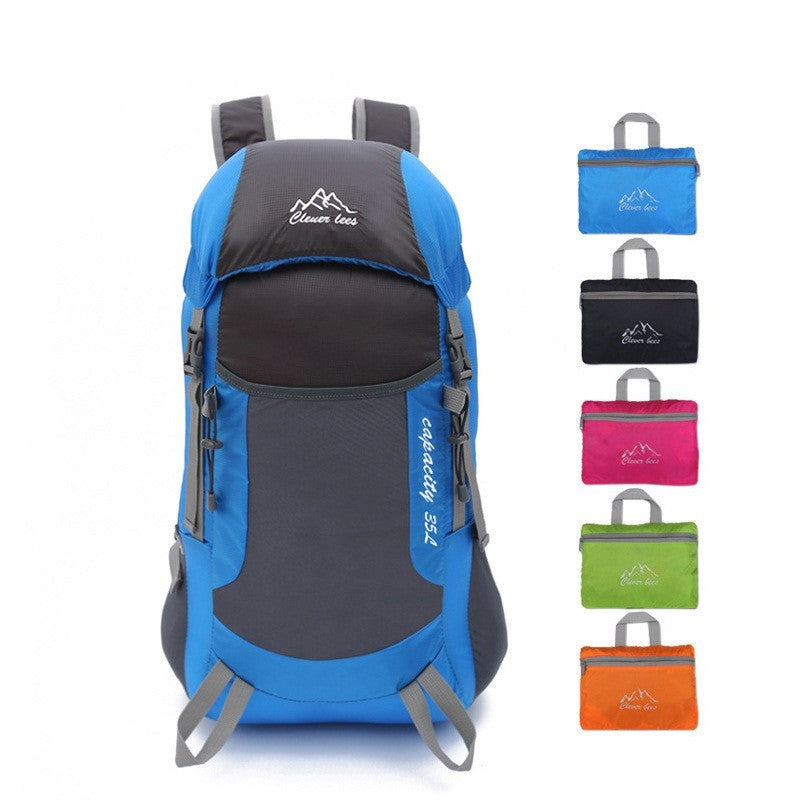 Mountain climbing folding bag