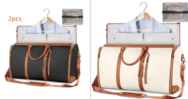 Large Capacity Travel Carrying Duffle Suit Bag Keeps Clothes Waterproof