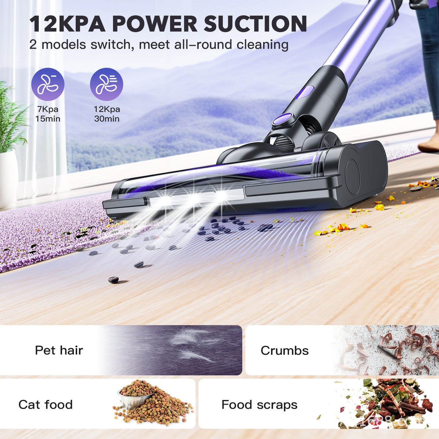Household Small Portable Telescopic Brushless Motor Vacuum Cleaner – Compact, Powerful, and Versatile