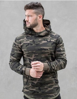 New Men's Cotton Camouflage Hoodies – Trendy & Comfortable