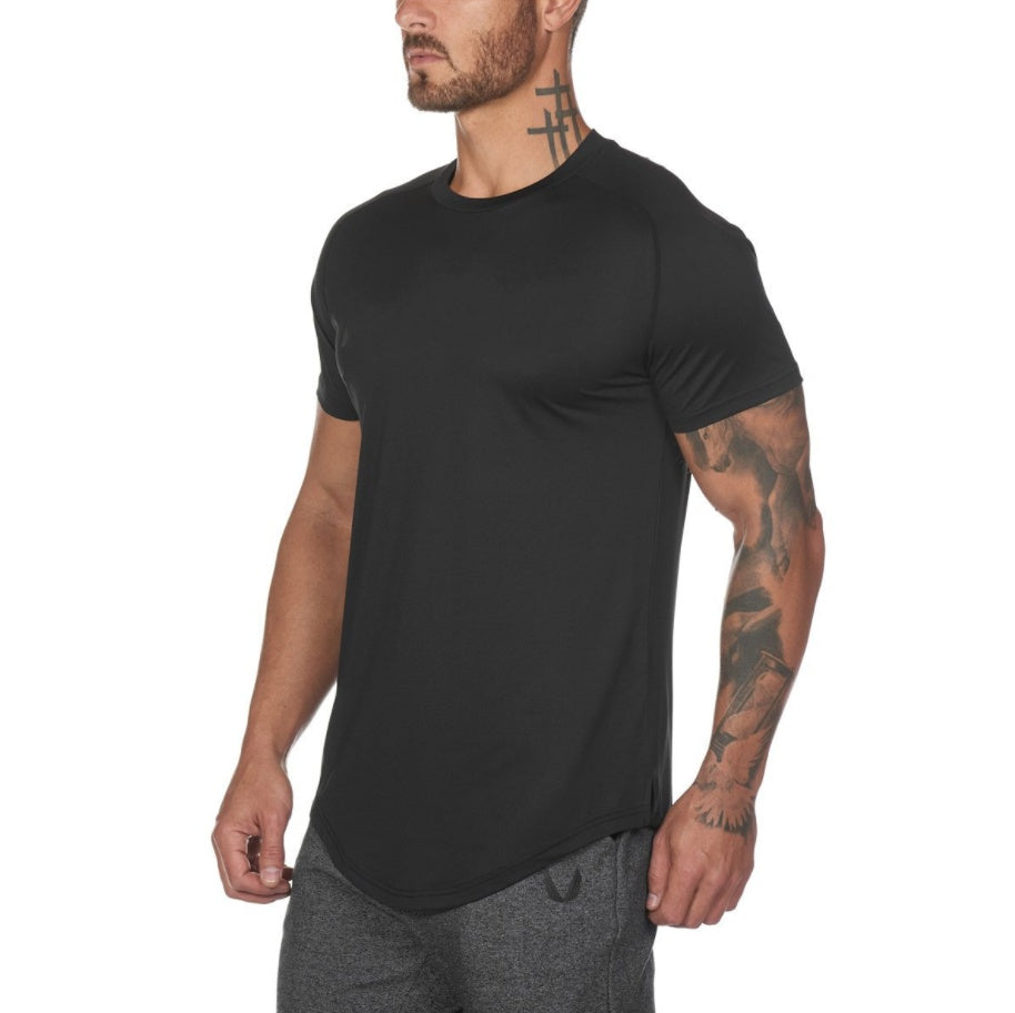 Men's Gym Wear Plain Shirts Custom Mens Fitness Sports Clothing