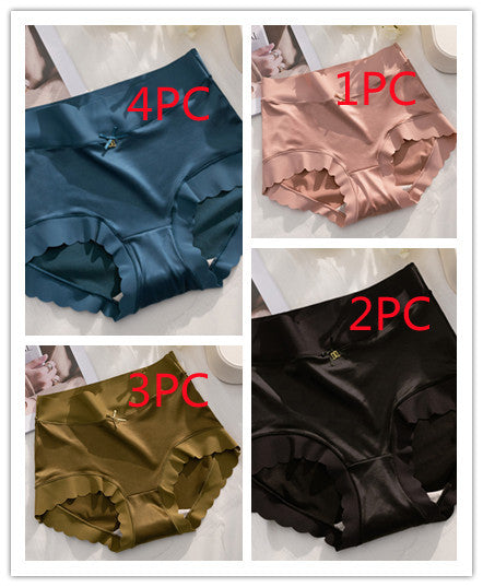 Satin Seamless Ice Silk Underwear pack