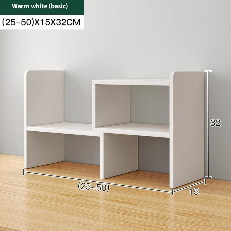 Desktop Bookshelf Storage Rack Desk Storage