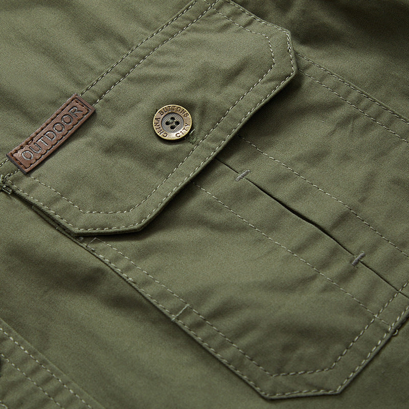 Spring & Autumn Workwear Men's work shirt