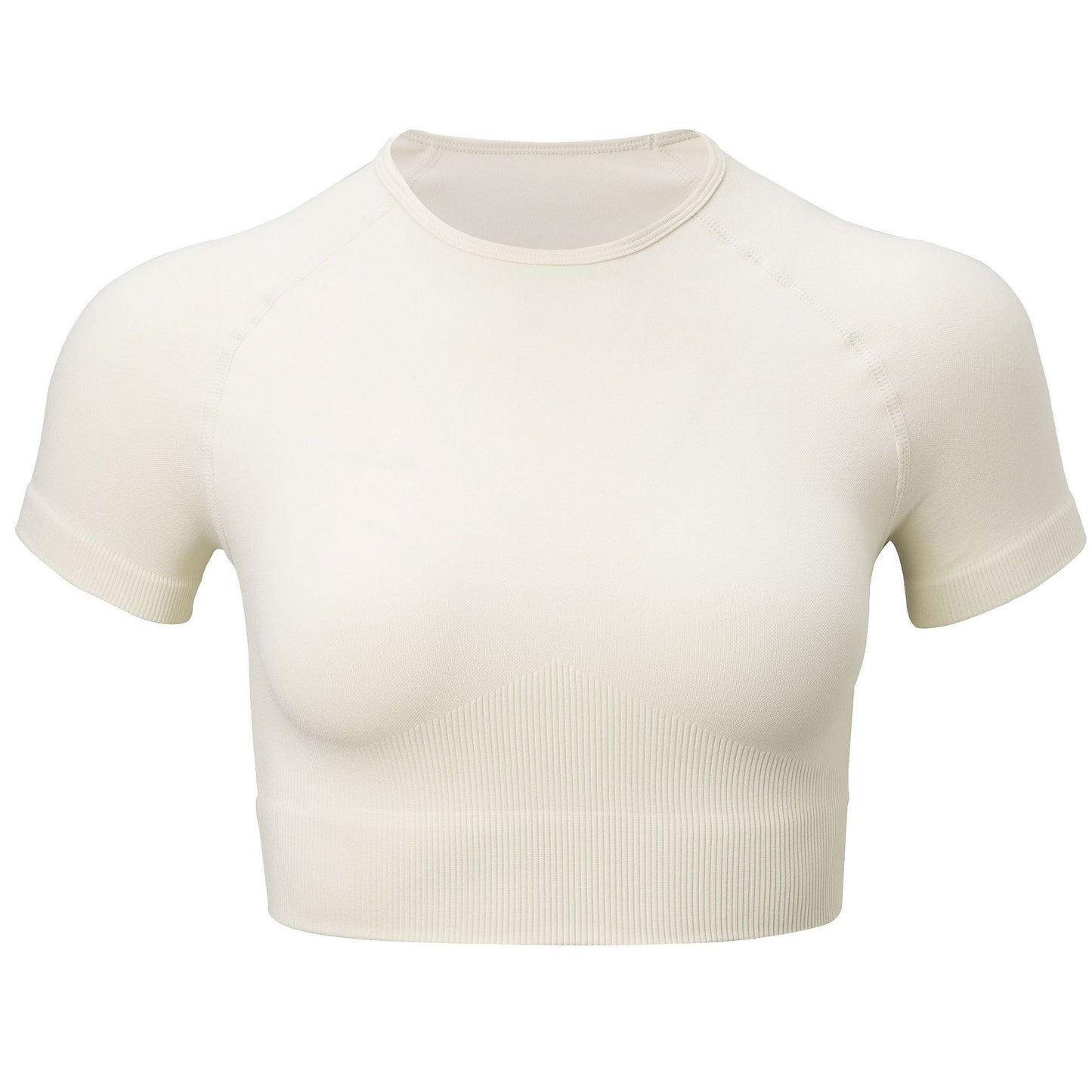 Shark Knit Seamless Fitness Yoga Long Sleeve Set