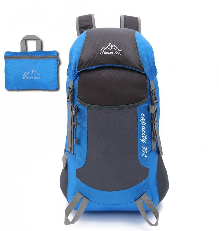 Mountain climbing folding bag