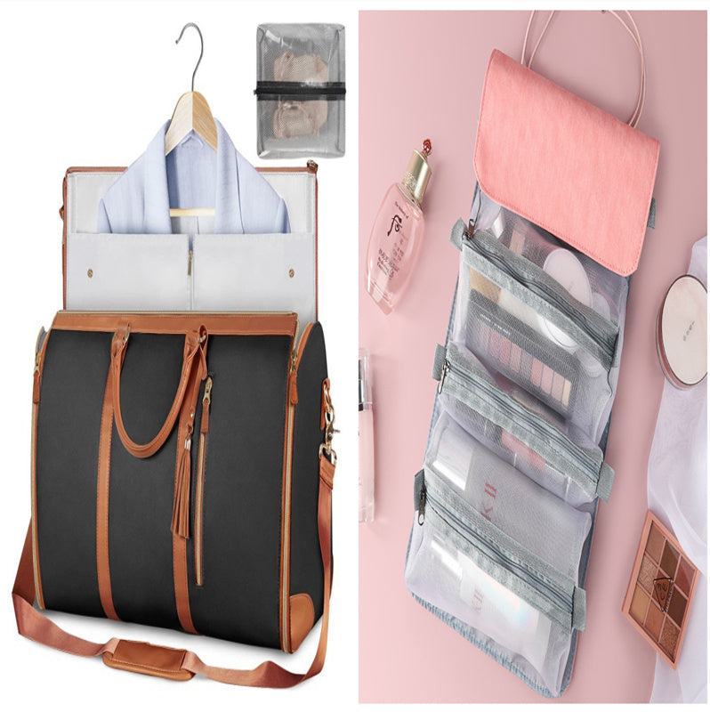 Large Capacity Travel Carrying Duffle Suit Bag Keeps Clothes Waterproof