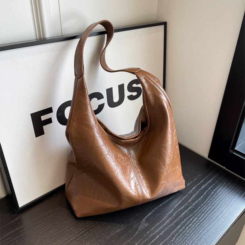 Women's 2pcs Composite Fashionable Tote Shoulder Bag With Clutch