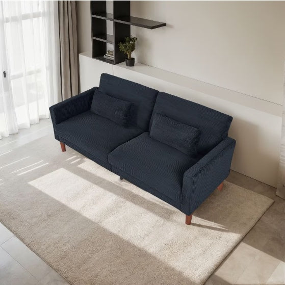 Comfy Linen Living Room Sofa