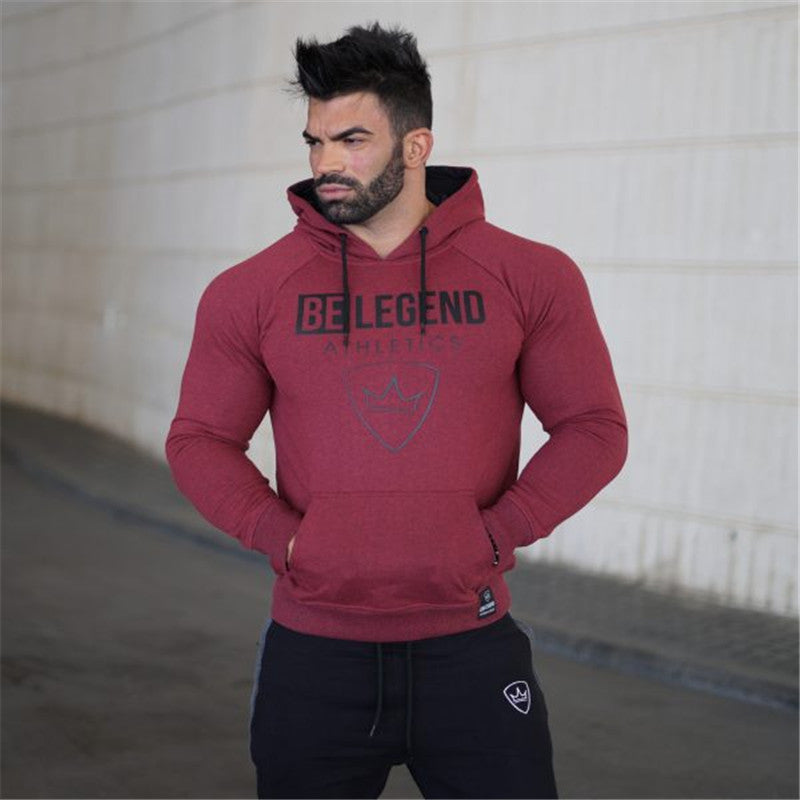 Be A Legend Autumn & Spring Sports Sweater- Running Fitness Pullover Men's