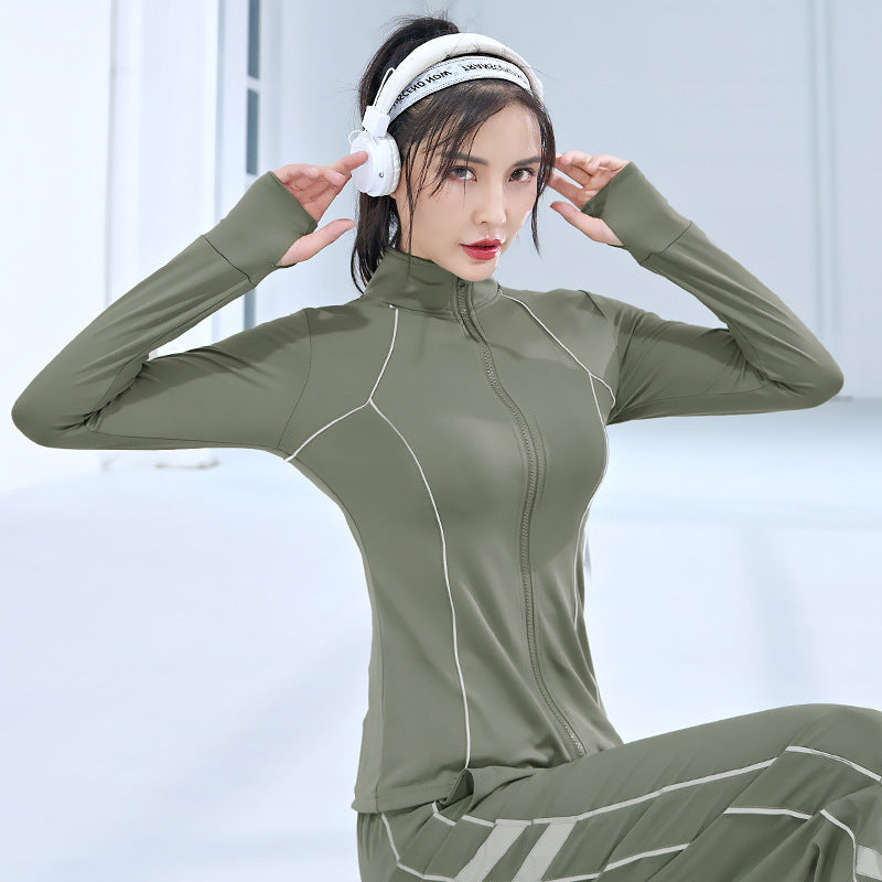 High stretch running yoga wear