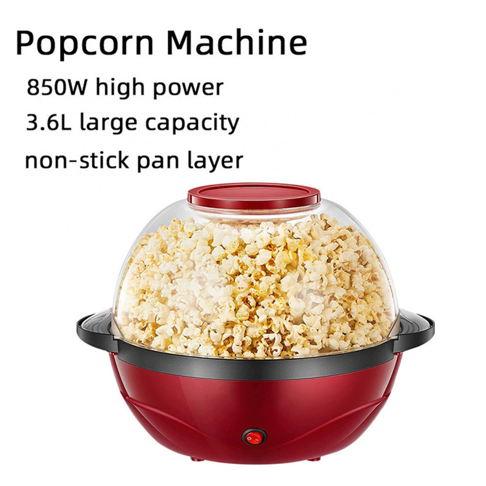 Household 850W Electric Popcorn Machine – Quick & Easy Popcorn Maker for Home