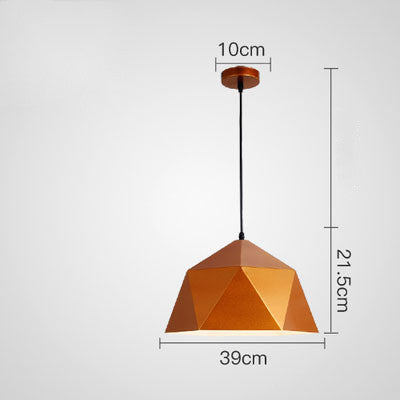 Colorful Geometric Creative Small Hanging Lamps – Add a Touch of Creativity to Your Space