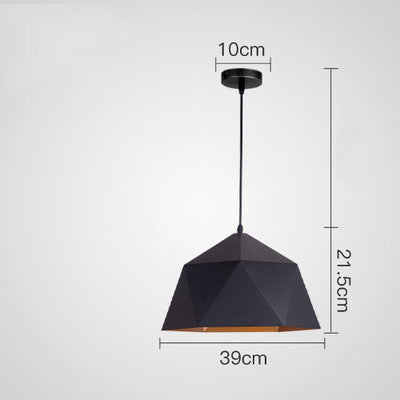 Colorful Geometric Creative Small Hanging Lamps – Add a Touch of Creativity to Your Space