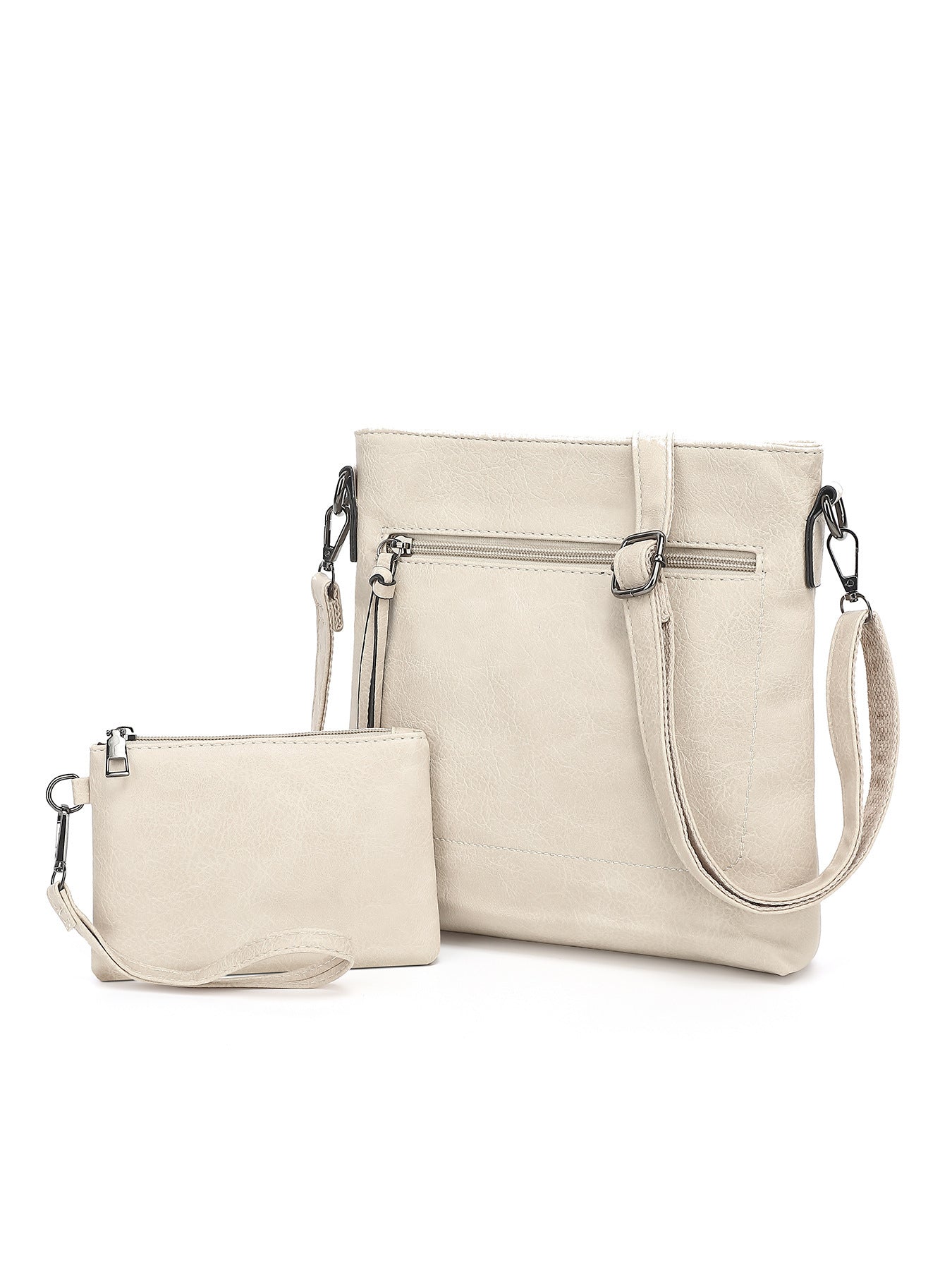 Women’s Large Capacity Tote Shoulder Bag | Elegant PU Leather Handbag with Inner Pouch | 25x27x5.5cm | Infinity Bazaar