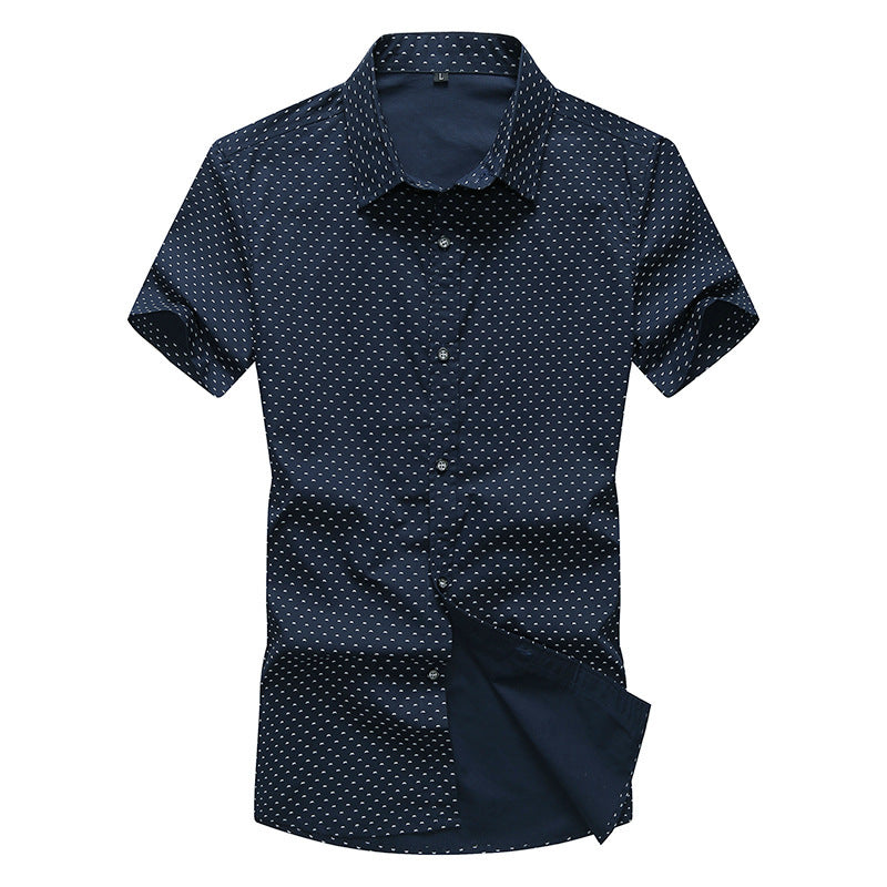 Slim-fit cotton shirt