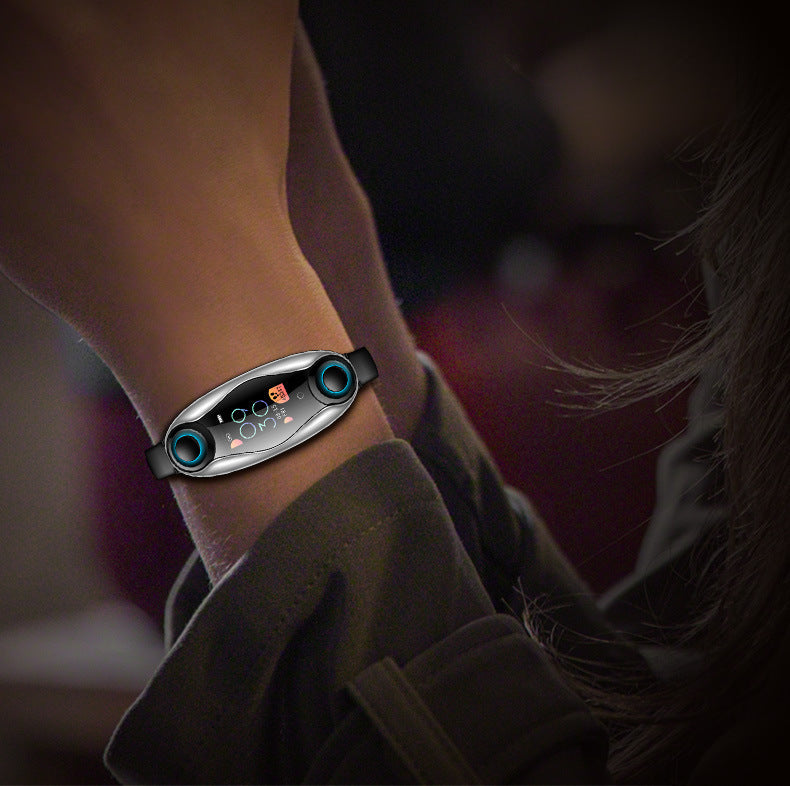 Bluetooth Smart Wrist Band-Headset Combo