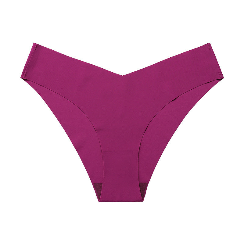Seamless Ice Silk Underwear Women's Cotton Crotch Breathable Underwear- 7 piece set