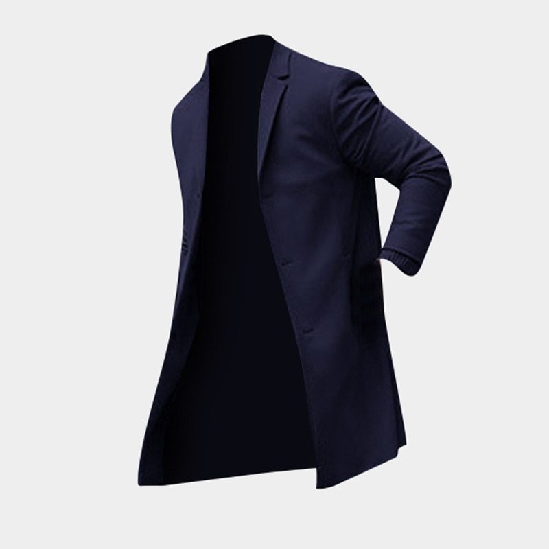 Spring & Autumn Men's Trench Overcoat