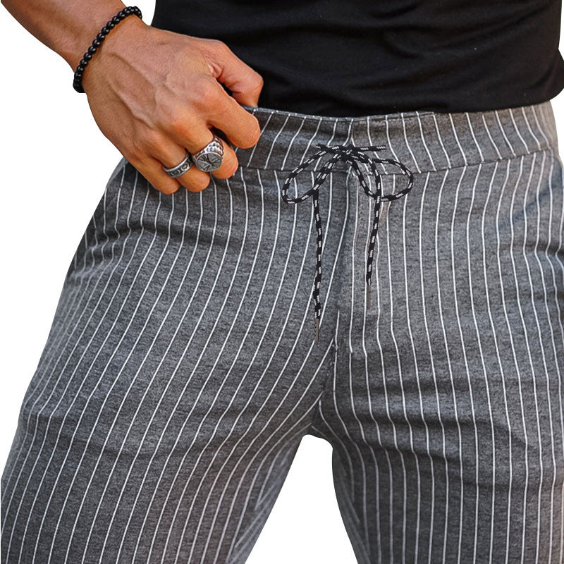 Skinny Men's Fashion Casual Pants