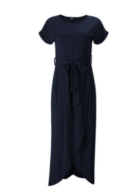 Women’s Elegant Short Sleeve Spring & Summer Dress | Infinity Bazaar