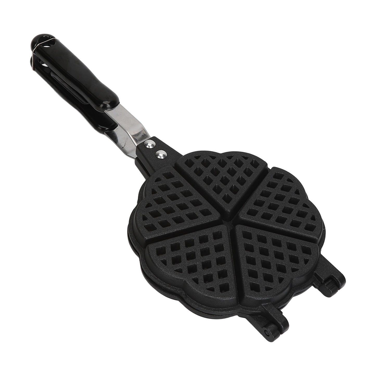 5.9in Mini Waffle Maker Pan – Stovetop Aluminum Skillet for Waffles, Sandwiches & Toast | Portable & Easy to Clean | Infinity Bazaar