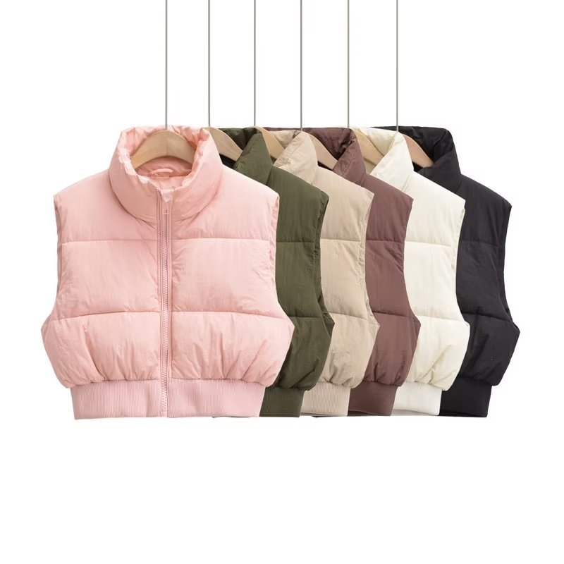 Women's Casual Cotton-padded Jacket Vest