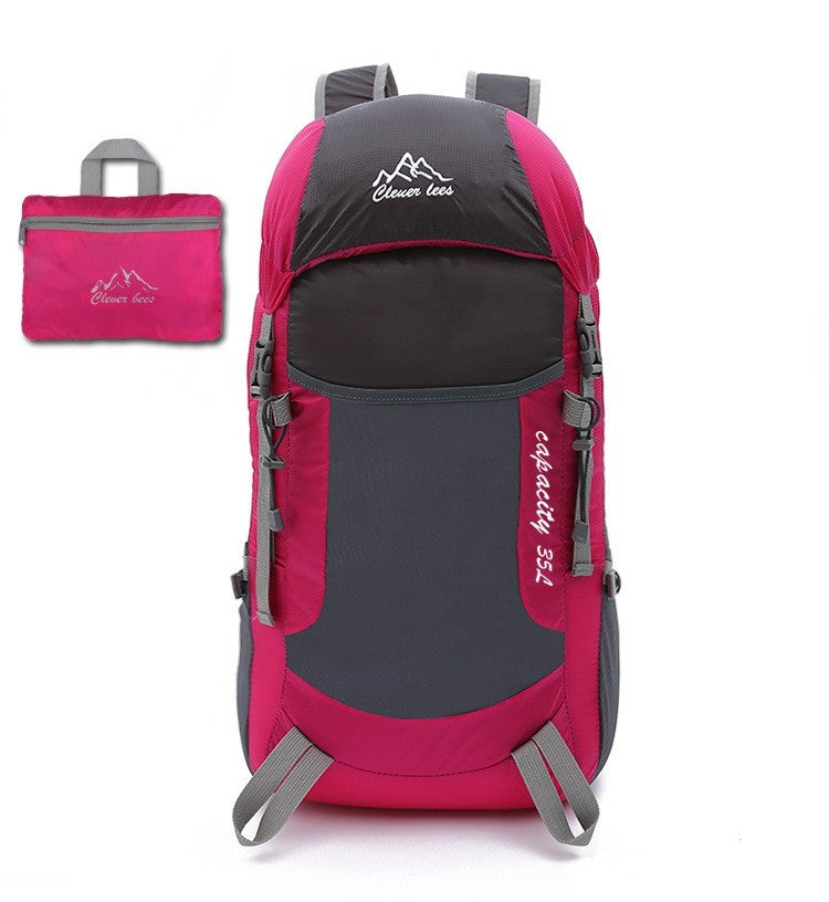 Mountain climbing folding bag