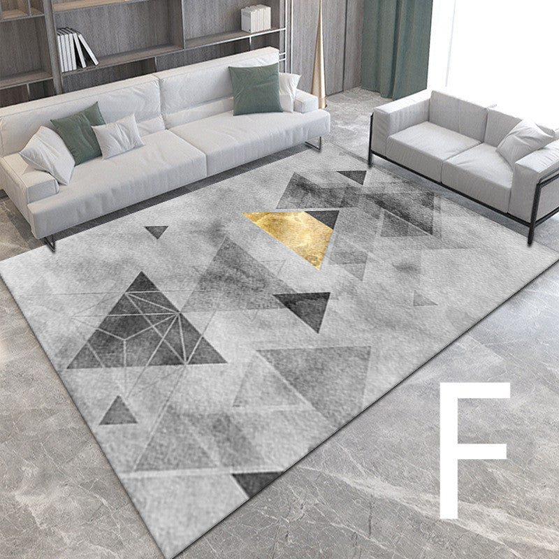 3D Light Luxury Style Floor Mat – Soft Printed Bedroom Bedside Carpet for Modern Home Decor | Infinity Bazaar