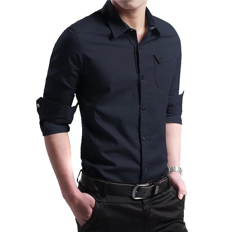 Casual Military Fit fit Multi-Pocket Shirt
