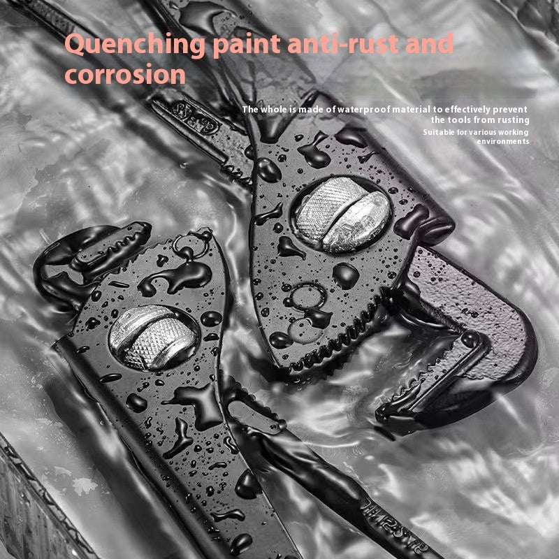 Heavy European Style Wrench: Heavy-duty Plastic Steel Wrench Nipper For Pipes
