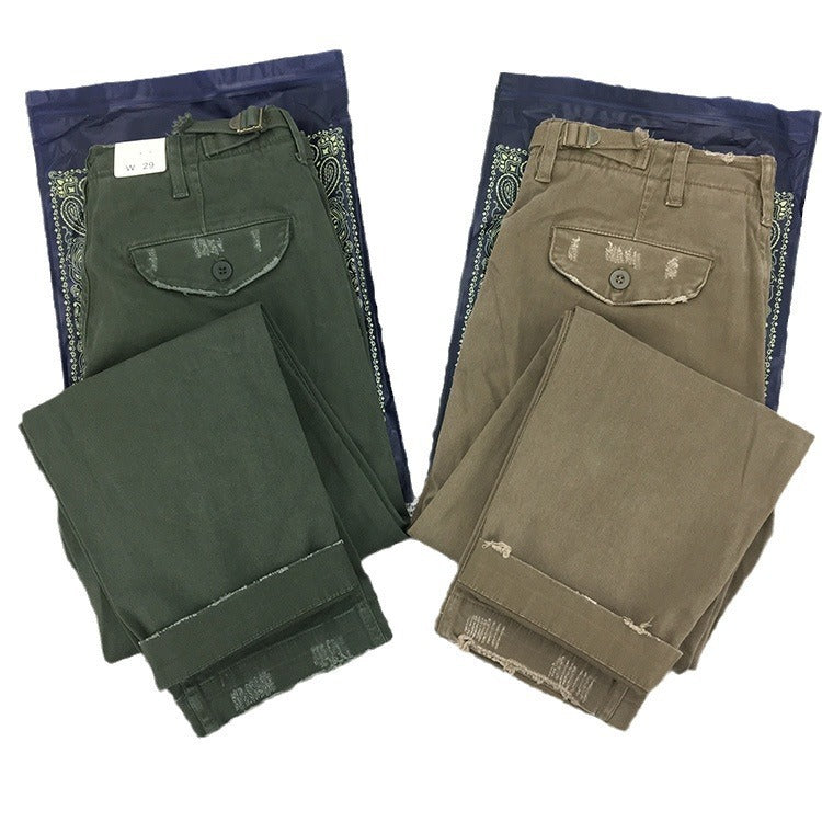 Fashion Straight Workwear Casual Pants Male