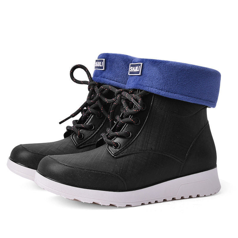 Rain Boots for Kids (Boy & Girls) with Soft Non-slip Thick Bottom