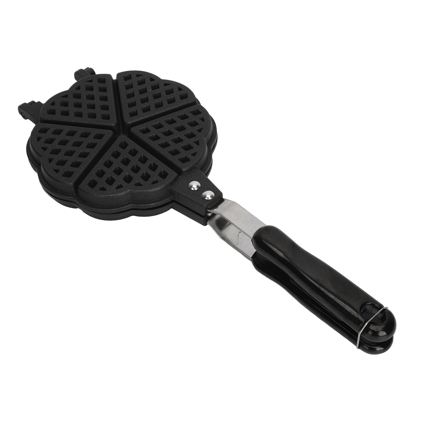 5.9in Mini Waffle Maker Pan – Stovetop Aluminum Skillet for Waffles, Sandwiches & Toast | Portable & Easy to Clean | Infinity Bazaar