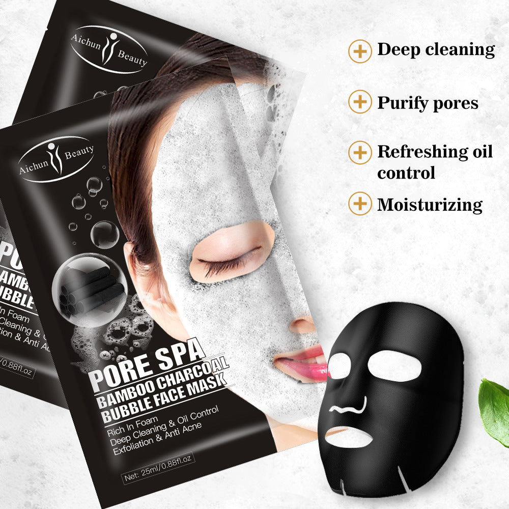 Treat your skin to the ultimate hydration and glow with this must-have charcoal facial mask.