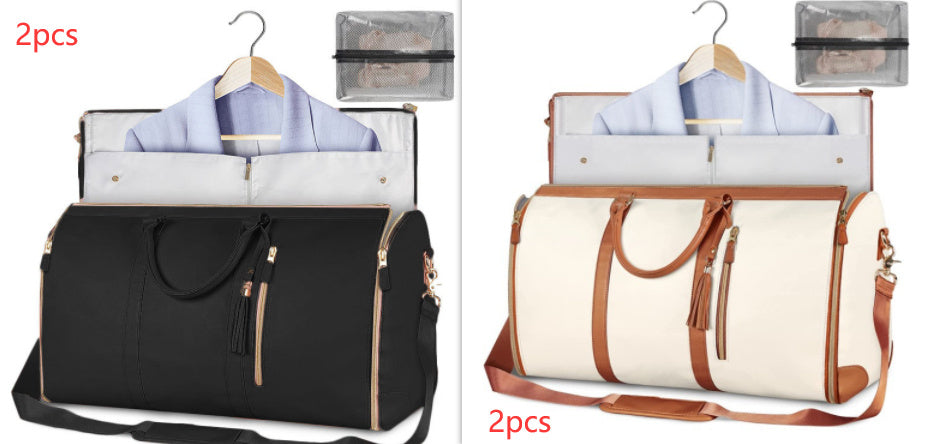 Large Capacity Travel Carrying Duffle Suit Bag Keeps Clothes Waterproof