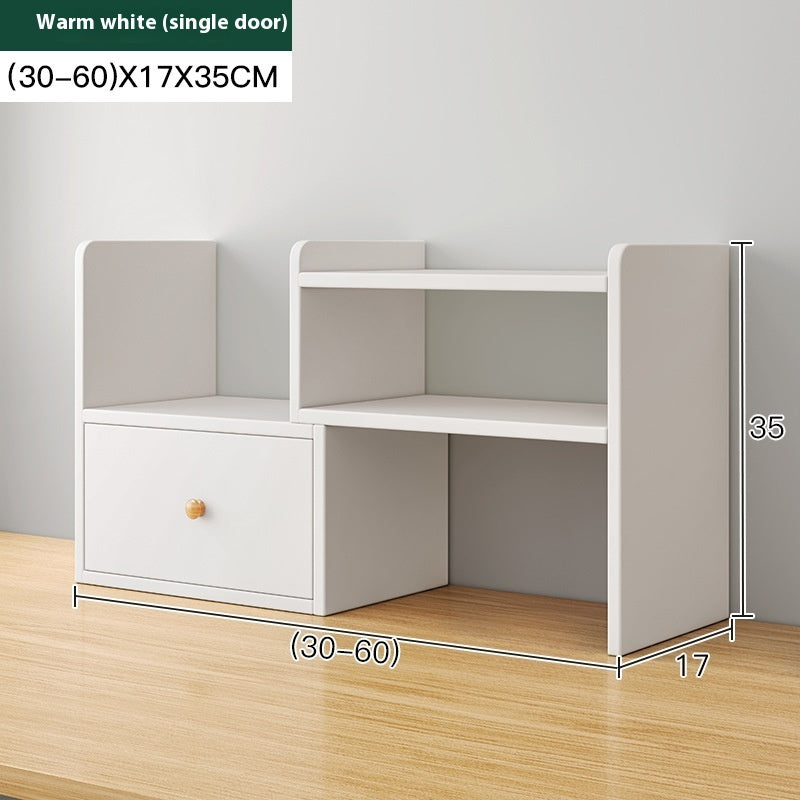 Desktop Bookshelf Storage Rack Desk Storage