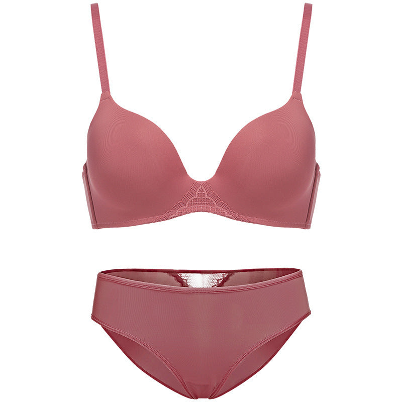 Glossy seamless underwear set