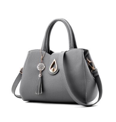 Ladies Tassel High Quality PU Leather Totes Bag
