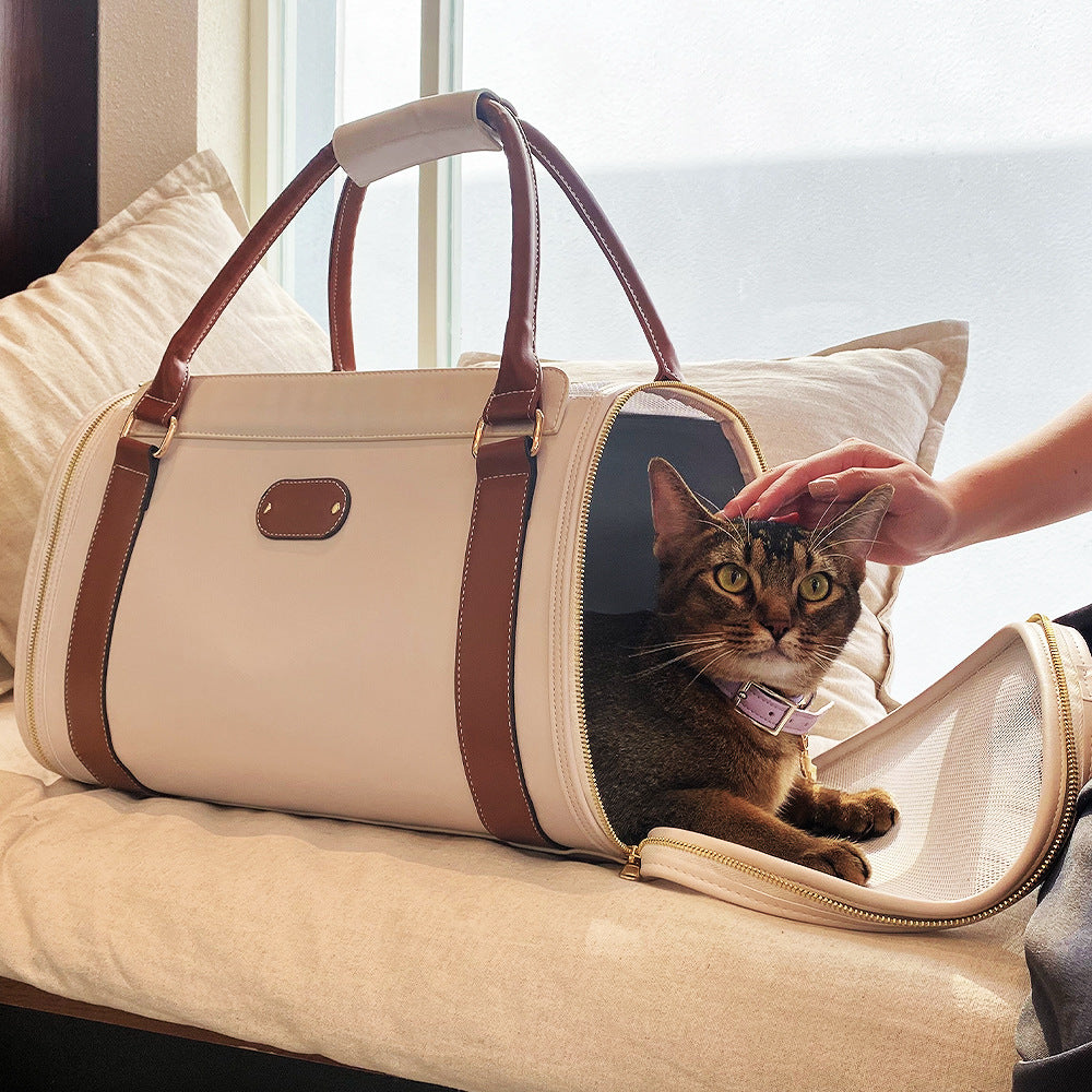 Personalized Portable Dogskin Leather Bags