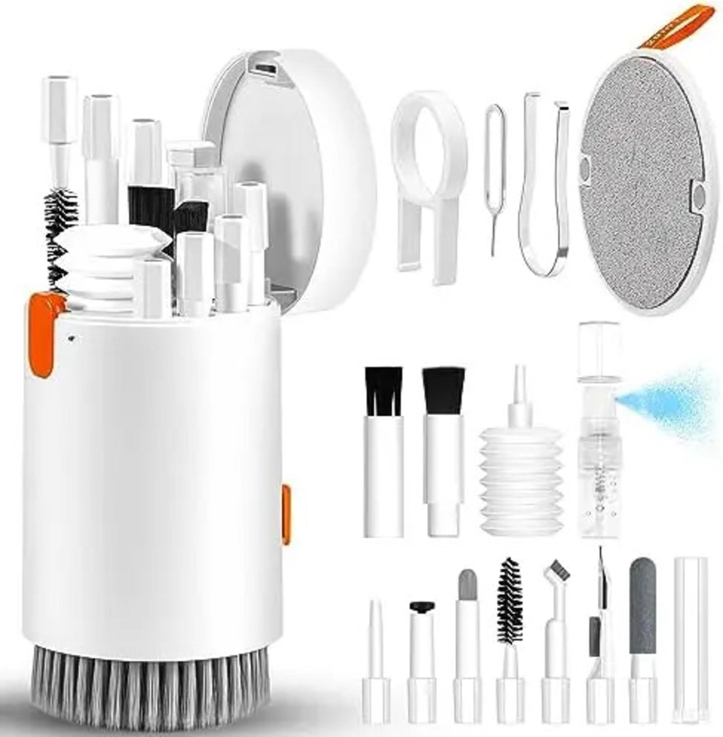 20-in-1 Laptop & Phone Screen Cleaner Kit – Multifunctional Cleaning Tool for Keyboard, AirPods, MacBook, iPad & Camera | Infinity Bazaar